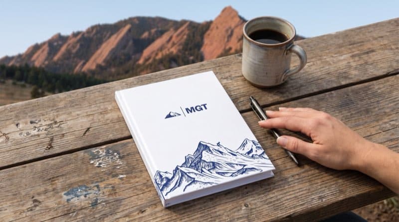 Mountains Notebook
